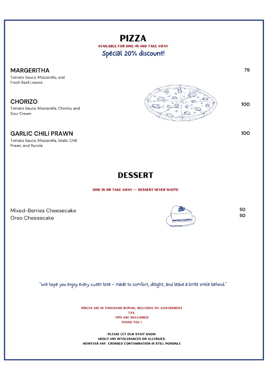 The Roast House Menu - Image 4